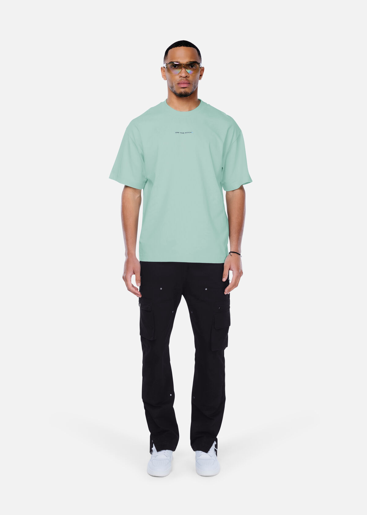 New World Tee, Turquiose, hi-res